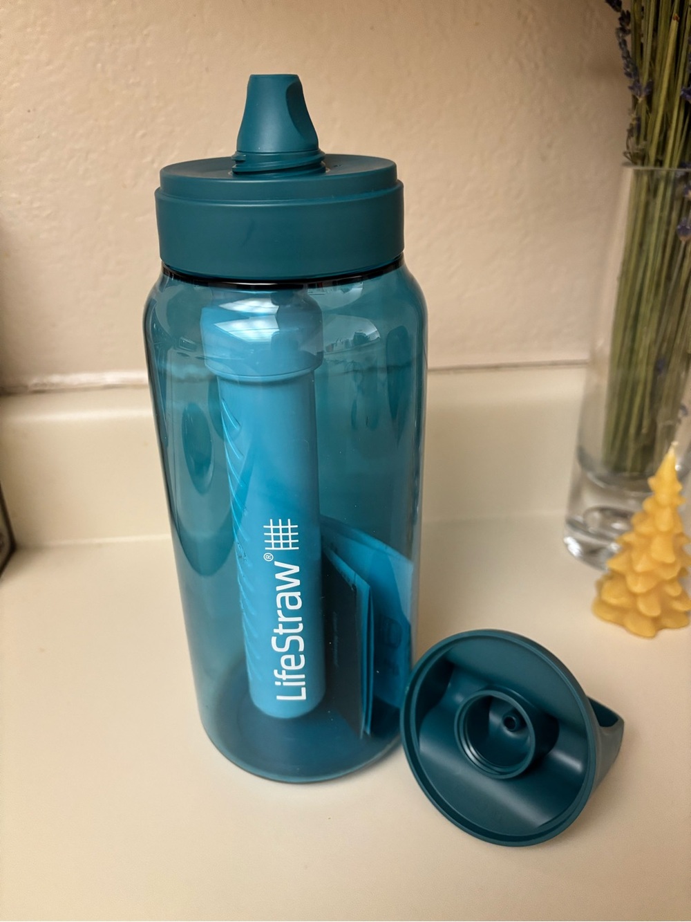 LifeStraw Go Series 1L Water Filter Bottle NWT - Picture 6 of 9